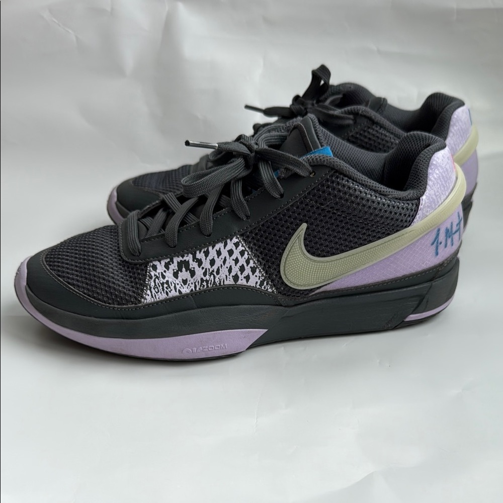 Nike Ja 1 Basketball Shoes FQ4796-001, Iron Grey/Lilac -size 10 men